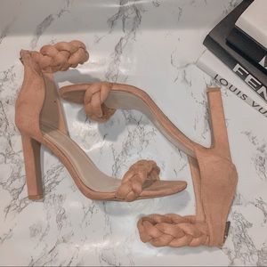 Women Braided Heel